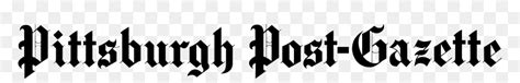 Pittsburgh Post Gazette Logo Hd Png Download 5022x576 Png Dlf Pt