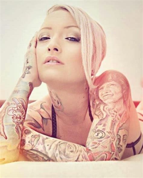 ink my bitch up inked girls tattoos for women tattooed women hot
