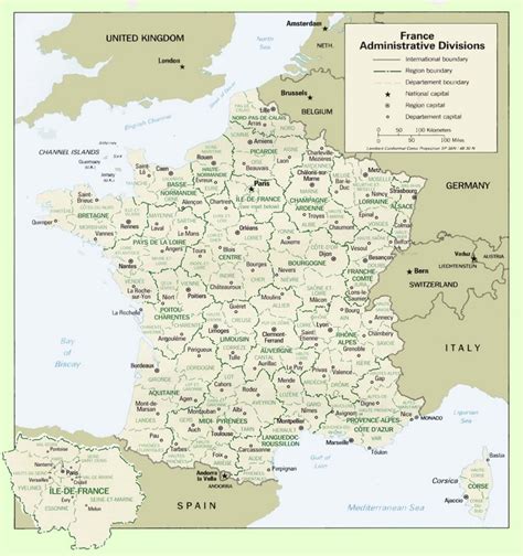 France Political Map By From Worlds Largest Map Images And Photos
