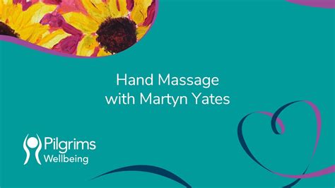 Hand Massage With Martyn Yates Youtube