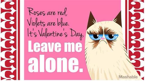 Valentine S Poetry With GC Grumpy Cat Valentines Grumpy Cat Grumpy