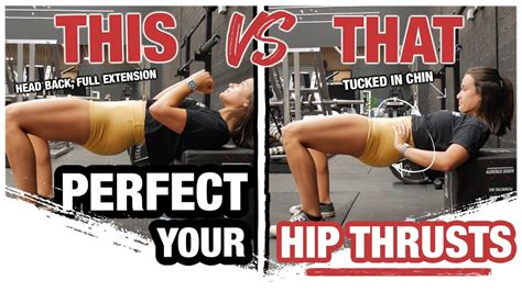 how to feel your glutes more when you hip thrust 5 quick fixes youtube hip thrust