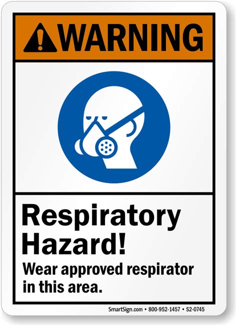 Respirator Required Signs | Wear Your Respirator Signs