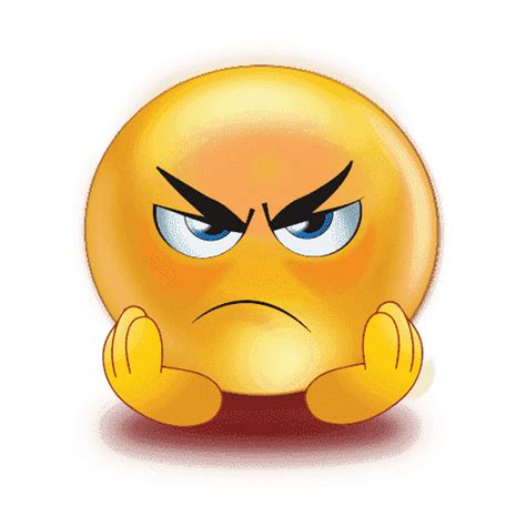 Angry View Angry Emoji Transparent Background Pictures