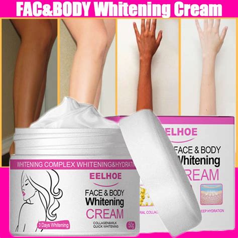 Eelhoe Whitening Cream Whole Body Whitener Armpit Bleaching Cream Legs