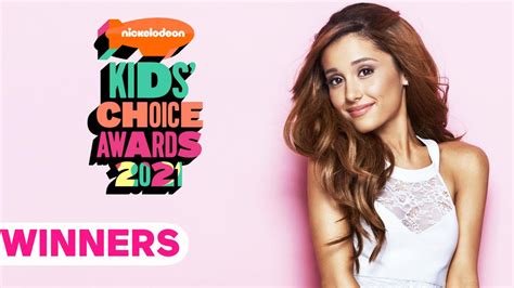 Kids Choice Awards 2021 Winners International And Main Awards Youtube