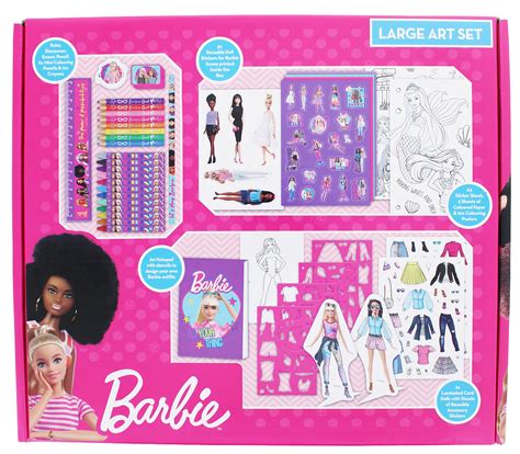 Buy Barbie Large Art Set Mega Art Set Kids Art Set Barbie