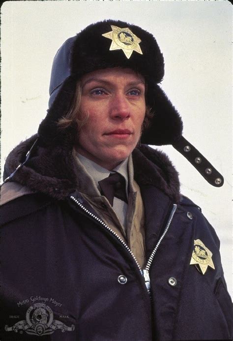 Frances Mcdormand In Fargo Fargo Great Movies Good Movies