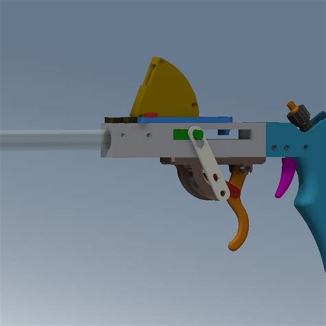 Free Stl File Repeating Co2 Blow Gun Pistol・3d Printer Design To