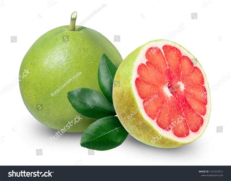 Pomelo Isolated On White Background ClippingẢnh Có Sẵn1721537011