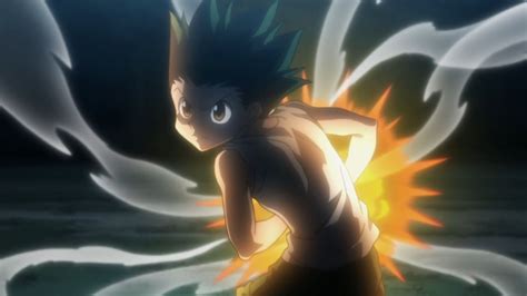 Gon transformed knowing very well he would die. Gon Transformation Gif Wallpaper : Gon Freecs ...