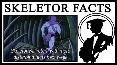 Why Is Skeletor Sharing Disturbing Facts Misc Sundry