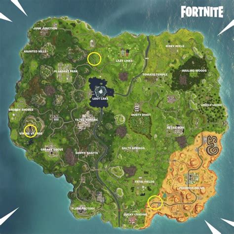 «here's where the viking ship, camel, and crashed battle bus are located for the week 10 challenge». Fortnite Crashed Battle Bus, Viking Ship, and Camel ...