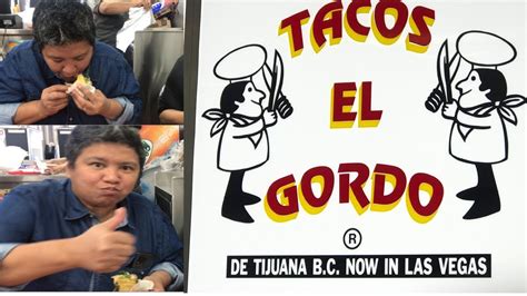 Tacos El Gordo Best Tacos At Las Vegas Strip Vegas Cheap Eats Youtube