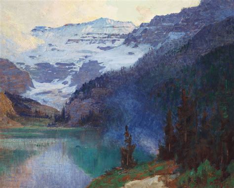 Edward Henry Potthast 1857 1927 Lake Louise Christies