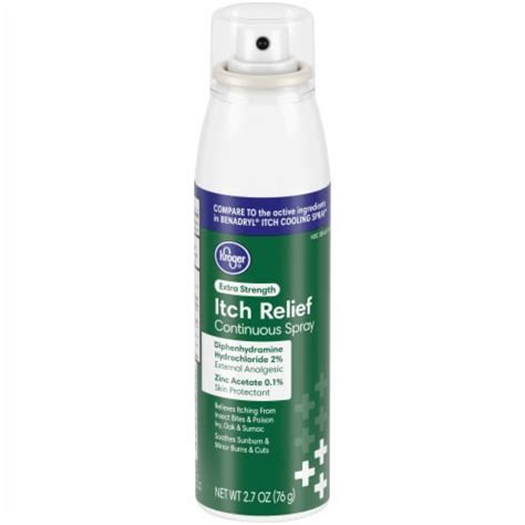 Kroger Extra Strength Itch Relief Spray 27 Oz Harris Teeter