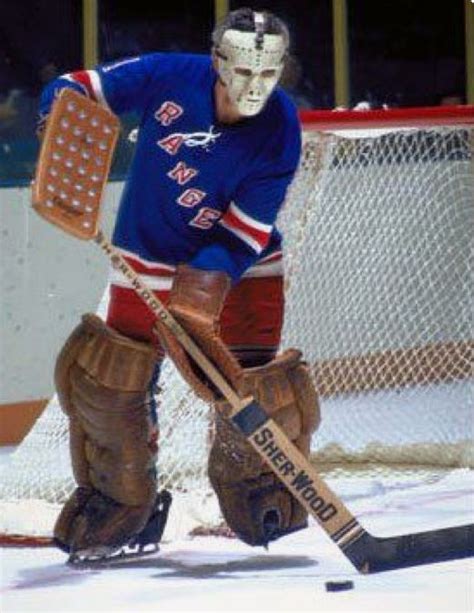 Ed Giacomin 1965 76 Rangers Hockey New York Rangers Stars Hockey