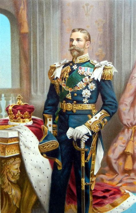 George As Prince Of Wales Later King George V 1902 Military