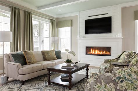 13 Ways To Design A Linear Fireplace With Tv Above For A Stunning Home