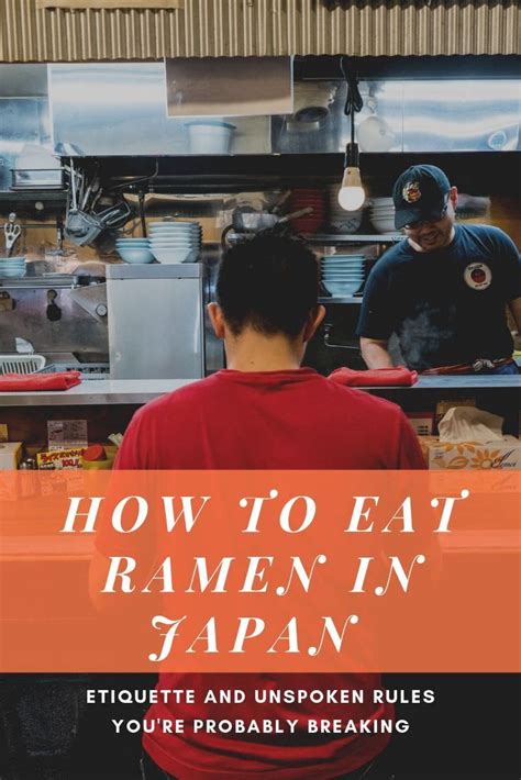 How To Eat Ramen In Japan Etiquette And Unspoken Rules Japan Travel