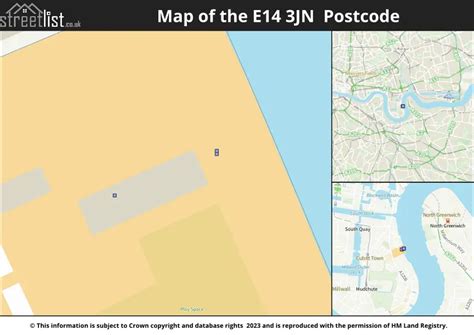 Complete Postcode Guide To E14 3jn In London House Prices Council Tax