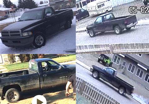 Rcmp Asking For Assistance Locating Truck Connected To Murder Investigation Prince Albert
