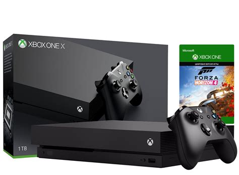 Microsoft Xbox One X 1tb Forza Horizon 4 купить цены на Xbox One