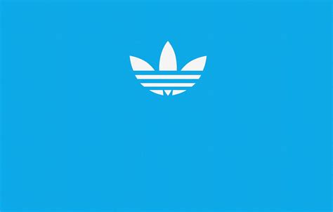 Adidas Logo Blue Background Parketis