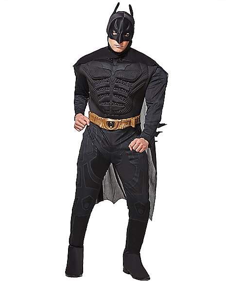 Adult Deluxe Dark Knight Batman Costume Batman Outfit Seedsyonsei