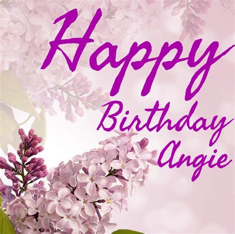 50 Best Birthday 🎂 Images For Angie Instant Download