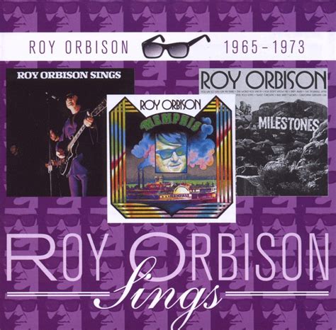 Roy Orbison Sings And Memphis And Milestones Roy Orbison Cd Album