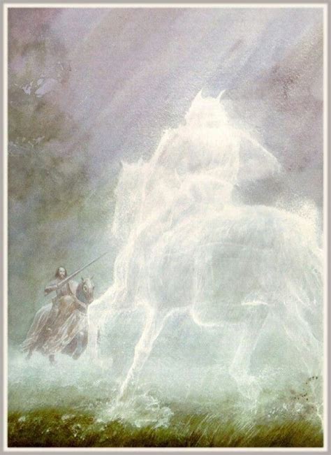 Aragorn And The Ghost King Alan Lee Alan Lee Art Middle Earth Art