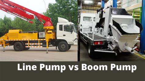 Line Pump Vs Boom Pump Know The Difference And Their Use