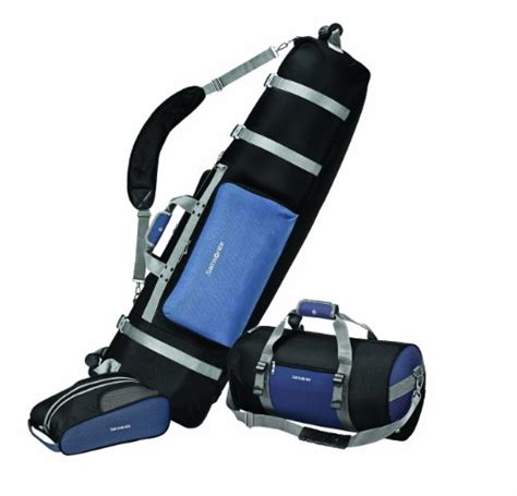 Samsonite 3 Piece Set Cover Shoe Bag Equipment Duffel Blueblack