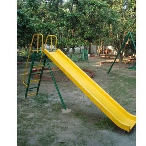Yellow Fibreglass Frp Playground Slide In Outdoor At Rs 32500 In Palghar
