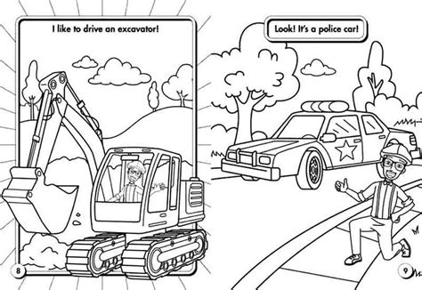 Free Printable Blippi Coloring Pages For Kids Wonder Day — Coloring