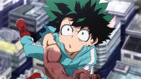 Deku Uses His Quirk For The First Time Youtube