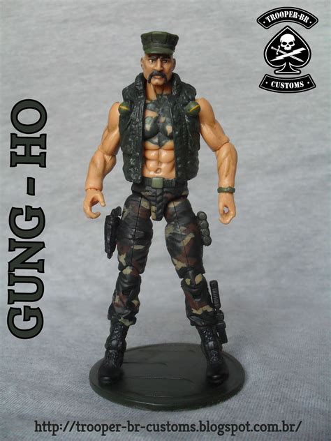 Gi Joe Custom Action Figures Gi Joe Marine Gung Ho