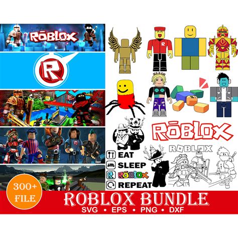 300 Roblox Svg Roblox Clip Art Svg Roblox Font Roblox Bundle Inspire