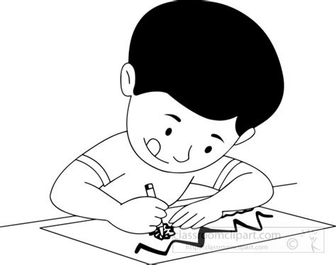 We did not find results for: Children Black and White Outline Clipart - black-white-boy ...