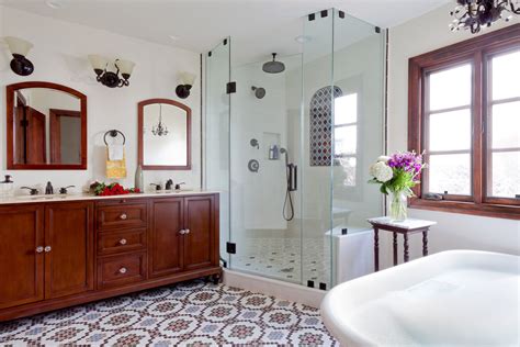 Minimalist Spanish Style Bathrooms With Simple Decor Home Decor Ideas