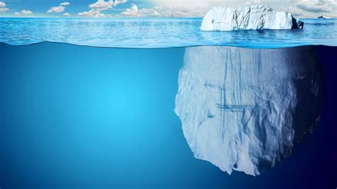 Wallpaper Water Reflection Iceberg Blue Arctic