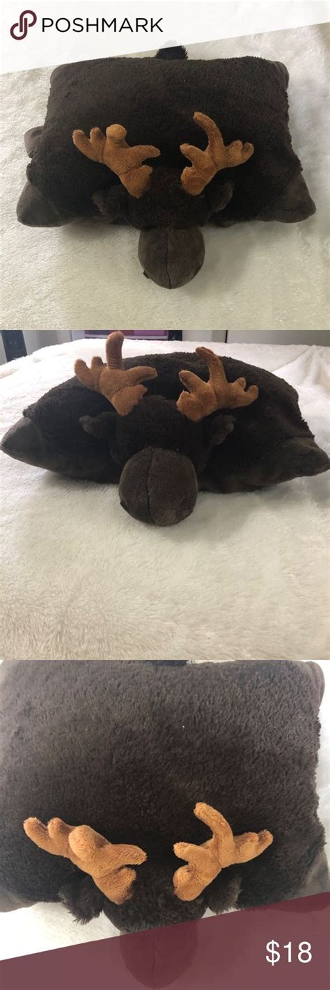 Moose Pillow Pet Animal Pillows Pets Pet Beds