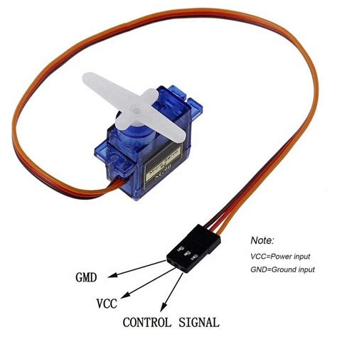 TowerPro Servo 180 Degree Rotation, 3.0v~ 7.2v at Rs 250/piece in