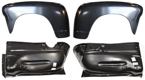 Lh And Rh 1947 1953 Chevy Truck Steel Front Fenders And Inner Fenders