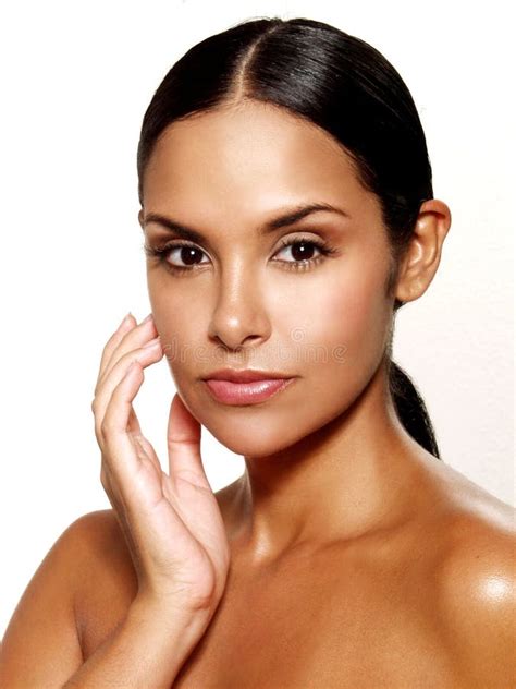 latin woman portrait stock image image of femininity 16971785