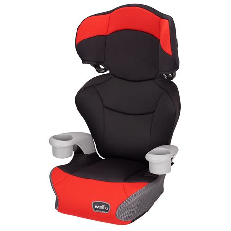 Evenflo Big Kid Amp High Back Booster Car Seat Cardinal Red