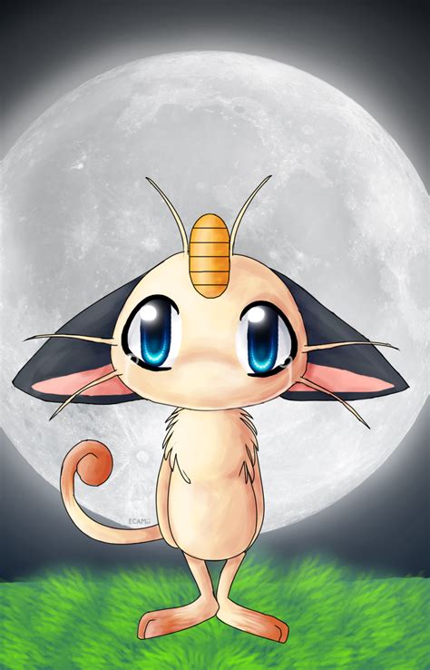 Meowth By Ecamii On Deviantart