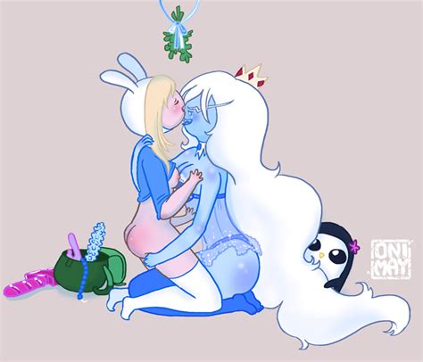 Rule 34 2girls Adventure Time Ass Blonde Hair Blush Breasts Crown Female Fionna The Human Girl