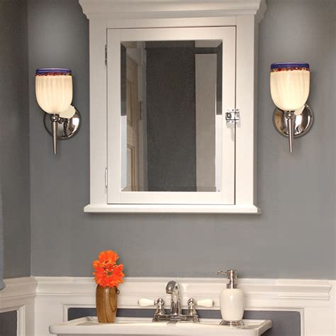 Wall Sconces For A Small Bath Room My Design42